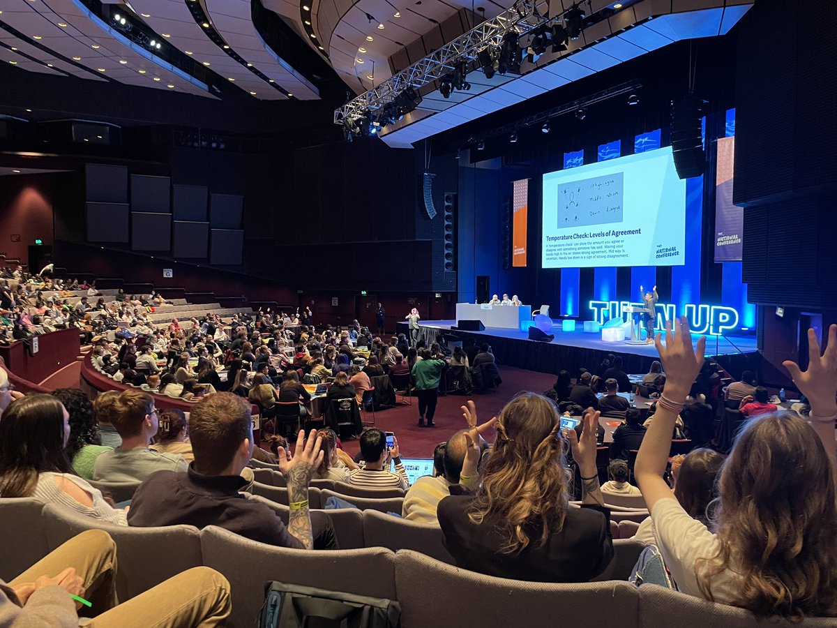 tlsburnett's tweet photo. Made it through the 5 1/2hr drive up to Harrogate for NUS National Conference with our Winchester delegates! #nusnc23 https://t.co/78urqSPWif