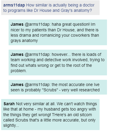 imamedic_uk's tweet photo. How similar is working in healthcare to TV programmes like Greys' Anatomy? 📺

Our healthcare workers from the #Healthcare Zone give us the hard truth 👇

#BritishScienceWeek2023 @ScienceWeekUK https://t.co/yhVKlRfXiI