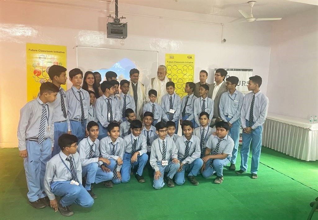 SGS_SA's tweet image. Our recent school #TransformationProject focused on improving the infrastructure and hygiene facilities  for over 1300 students, as well as adding smart classrooms. #SGS #Education