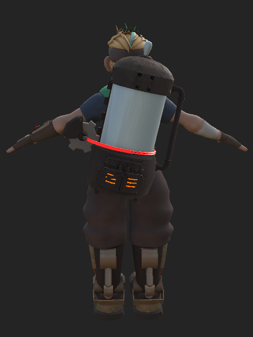 RutileGames's tweet photo. Waulter's textures are done! Now to start rigging...💀
#3dmodeling #3dart #indiedev #gamedev #Blender3d #characterdesign https://t.co/3fOtbjaOkG