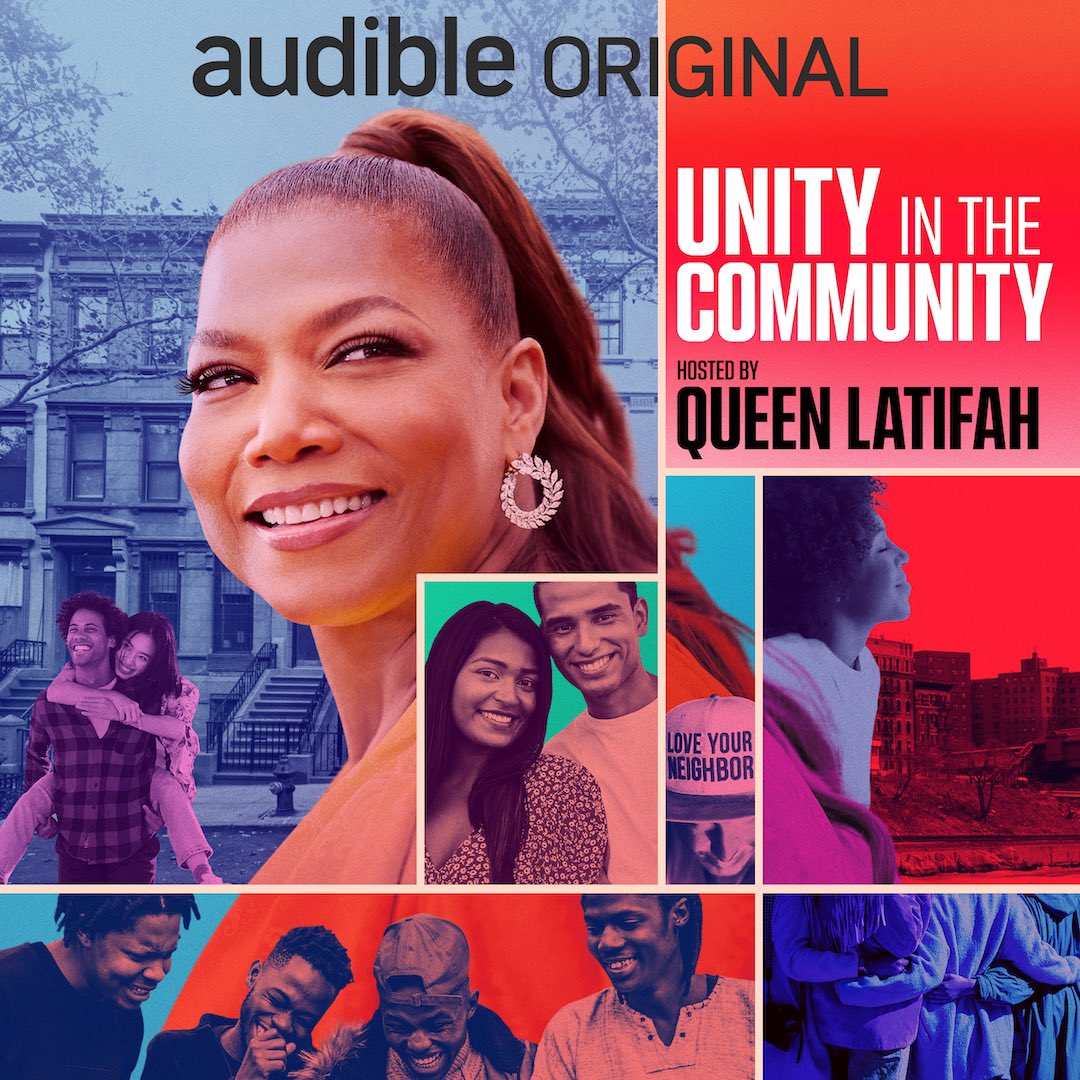 aliciagarza's tweet image. Unity in the Community, hosted by the one and ONLY @IAMQUEENLATIFAH shared uplifting stories of inspiring changemakers making a difference in the world. Listen today only on @audible_com. audible.com/inthecommunity