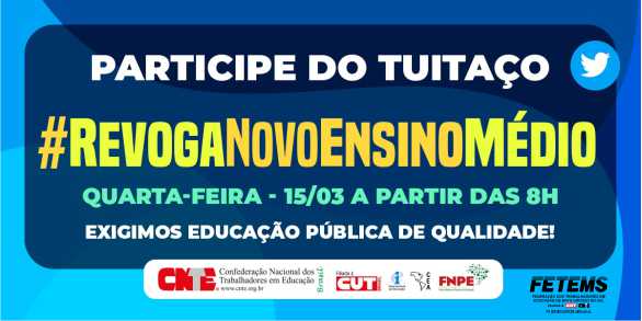 fetems's tweet image. O ataque ao ensino médio é mais um capítulo do projeto de desmonte da educação pública no Brasil. Precisamos nos unir e lutar contra isso! #DesmonteDaEducaçãoPública #RevogaNovoEnsinoMédio