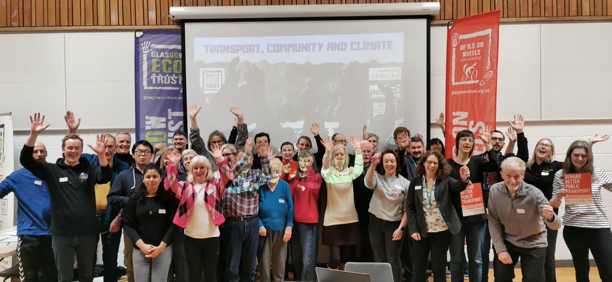 @_newpractice @JacobsConnects @GetGlesgaMoving @SPTcorporate @MottMacDonald @VictoriaParkCT @love_thornwood @theGCPH @CommunityRail @Como_uk @GlasgowCC @_OnBikes @EmActiveschools @maybkath @CyclingScotland @WhiteinchC @RealMalcolmM #CommunityConnections4ClimateAction