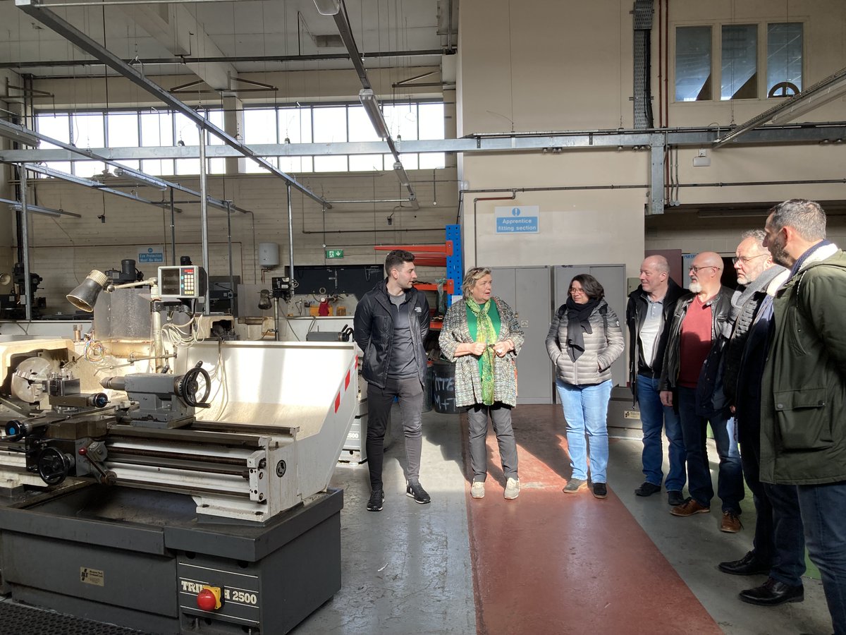This week we welcomed some VET colleagues from Lycée Polyvalent Niépce-Balleure to <a href="/Ballyfermot_TC/">Ballyfermot T.C.</a> to view the facilities and courses on offer. 

Many thanks to Paul , Marguerite  and the rest of the team who provided an excellent overview of the service. 

#erasmusplus