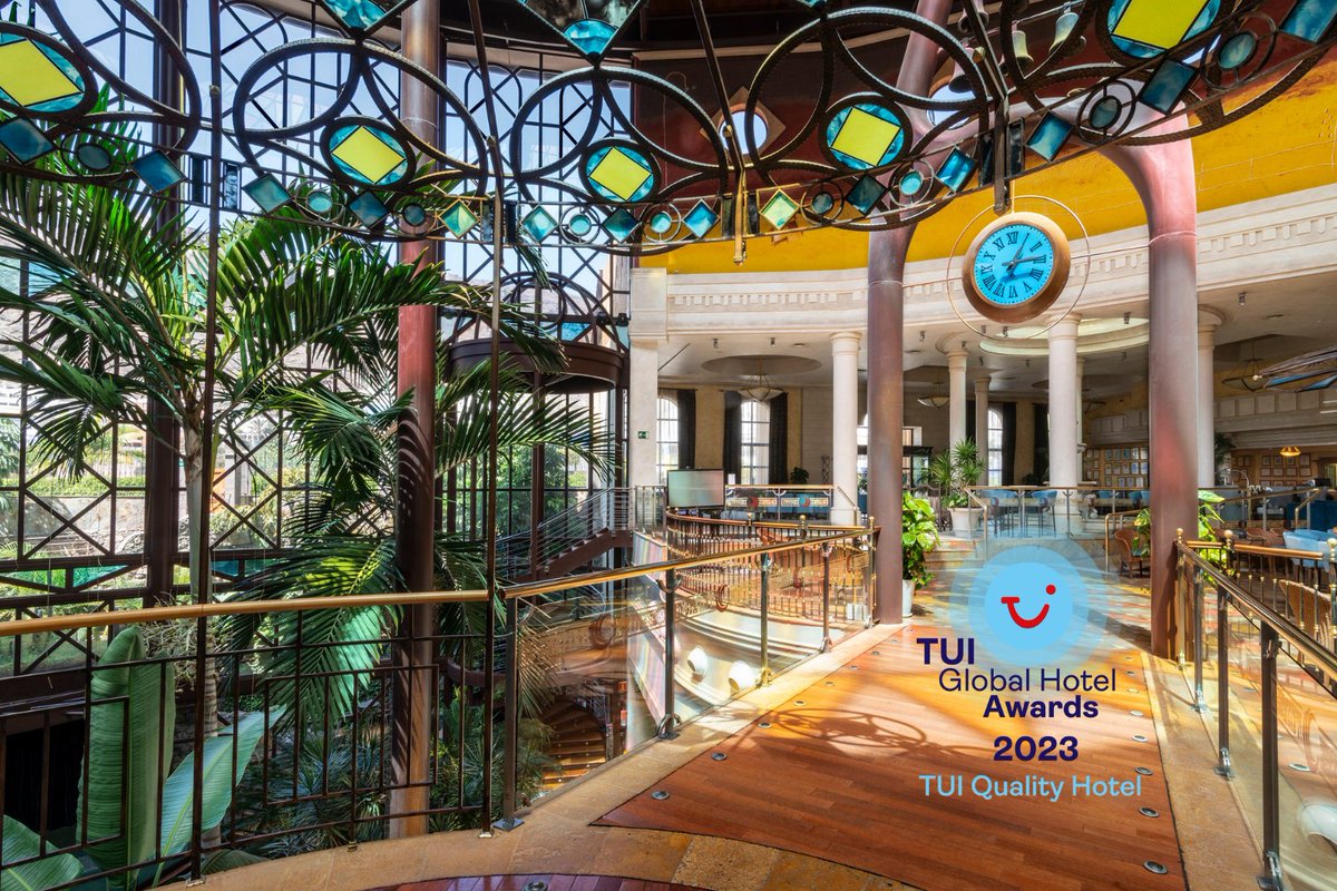 El Hotel Cordial Mogán Playa, ubicado en Puerto de Mogán, recibe el TUI Global Hotel Award Quality Hotel 2023 que lo certifica como uno de los 250 mejores hoteles de TUI a nivel global según los clientes del touroperador. becordial.com/noticias/mogan…