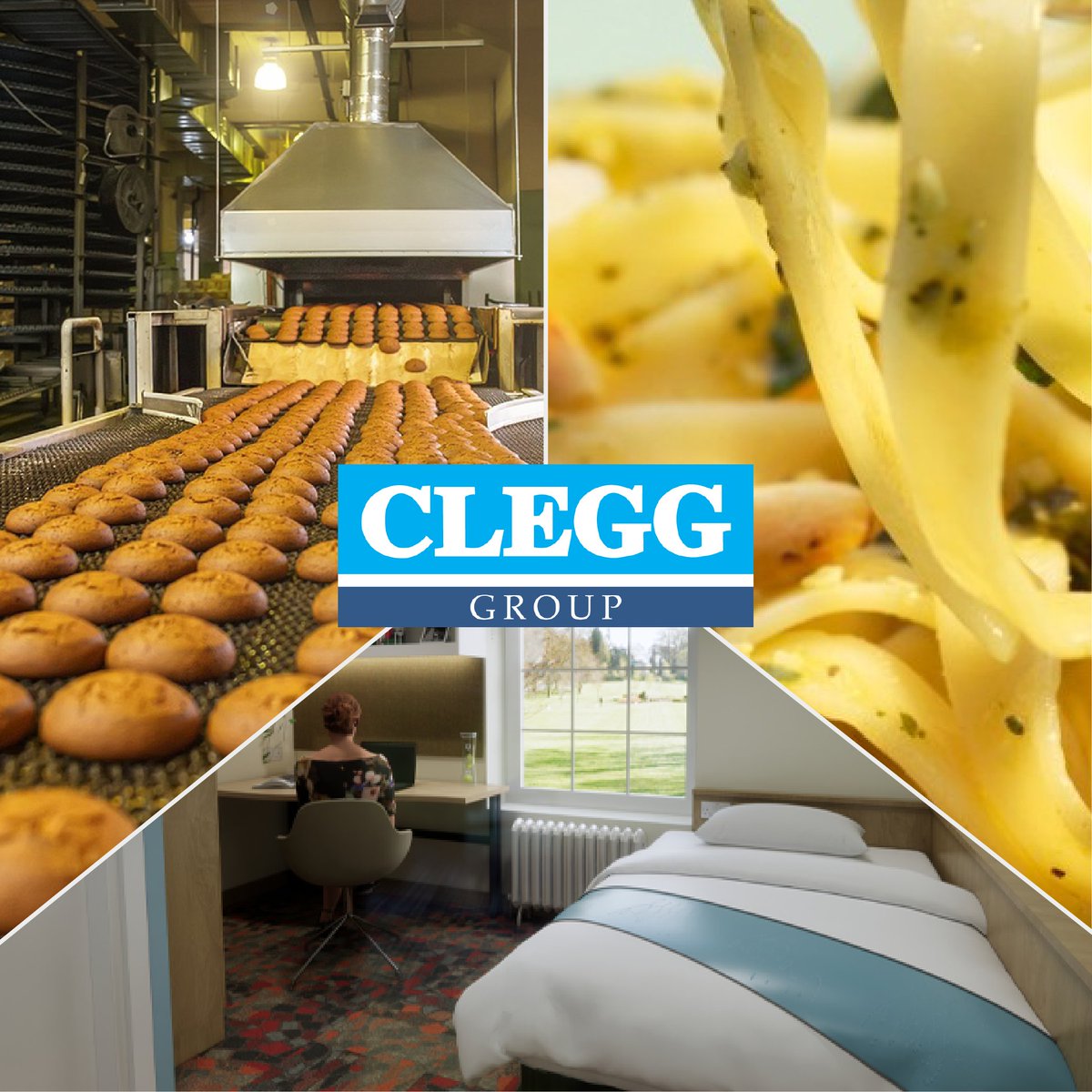 Great to strengthen our 20-year relationship with Clegg Group after being awarded the #electrical contracts for both an accommodation and a #foodindustry scheme by Clegg Construction and <a href="/CleggFoodP/">Clegg Food Projects</a>.

We’re also collaborating on a new #factory for the UK's largest bakery chain!