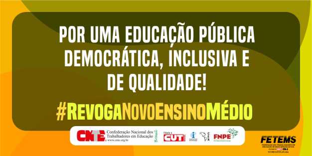 fetems's tweet image. O ataque ao ensino médio é mais um capítulo do projeto de desmonte da educação pública no Brasil. Precisamos nos unir e lutar contra isso! #DesmonteDaEducaçãoPública #RevogaNovoEnsinoMédio