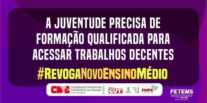 fetems's tweet image. O ataque ao ensino médio é mais um capítulo do projeto de desmonte da educação pública no Brasil. Precisamos nos unir e lutar contra isso! #DesmonteDaEducaçãoPública #RevogaNovoEnsinoMédio