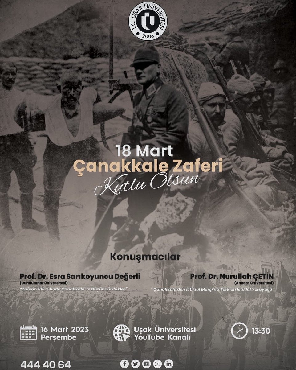 unitarih's tweet photo. Ben size taaruzu emretmiyorum, ölmeyi emrediyorum. Çanakkale Savaşında şehit olan kahramanlarımızı minnet, saygı ve rahmetle anıyoruz. https://t.co/jhS2vWqMnj