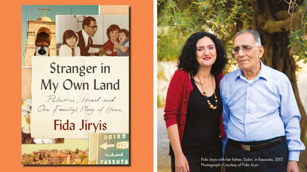 ✨ More praise for <a href="/FJiryis/">Fida Jiryis</a>’s beautifully written memoir, ‘Stranger in My Own Land: #Palestine, #Israel and One Family's Story of Home’. ⬇️⬇️⬇️

Get your copy ➡️ bit.ly/3Smt5os