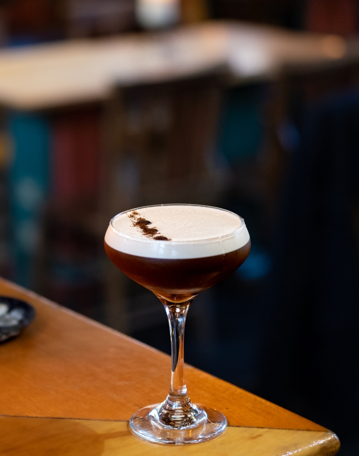 Velvety and rich with a delicious coffee kick😍... 

Cheers to Espresso Martini Day, the perfect cocktail for coffee lovers!☕🍸

Have you tried our Espresso Martini yet?

 #Cocktail  #Espressomartini #Espressomartiniday #Cottiersbar  #Cocktails #CocktailsGlasgow