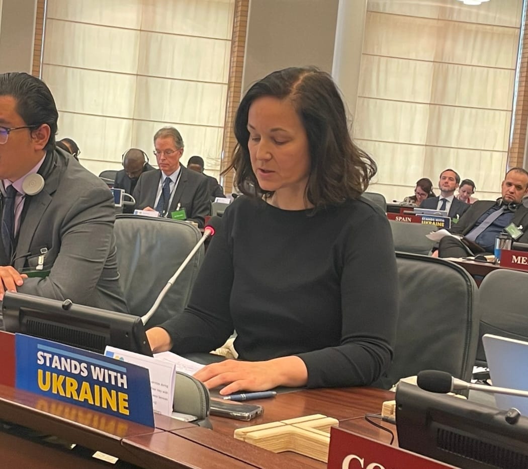 CZinTheHague's tweet photo. During #EC102  @OPCW, 🇨🇿 emphasised the use of  chemical weapons in #Syria based on #IIT Report attributing the use to🇸🇾Gov. Forces. 🇨🇿 highlighted the failure of 🇷🇺 to investigate the use of #CW, as well as 🇷🇺 disinformation campaign about possible use of #CW in🇺🇦.
#WMD https://t.co/08wwmCjYbA