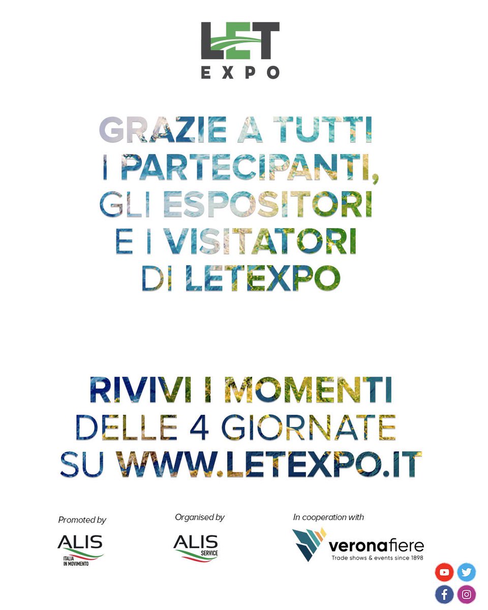 Vuoi rivivere la seconda edizione di #LetExpo2023? 

Sul nostro sito il film dei quattro giorni dell’innovativa fiera su logistica sostenibile, trasporti e servizi alle imprese: letexpo.it