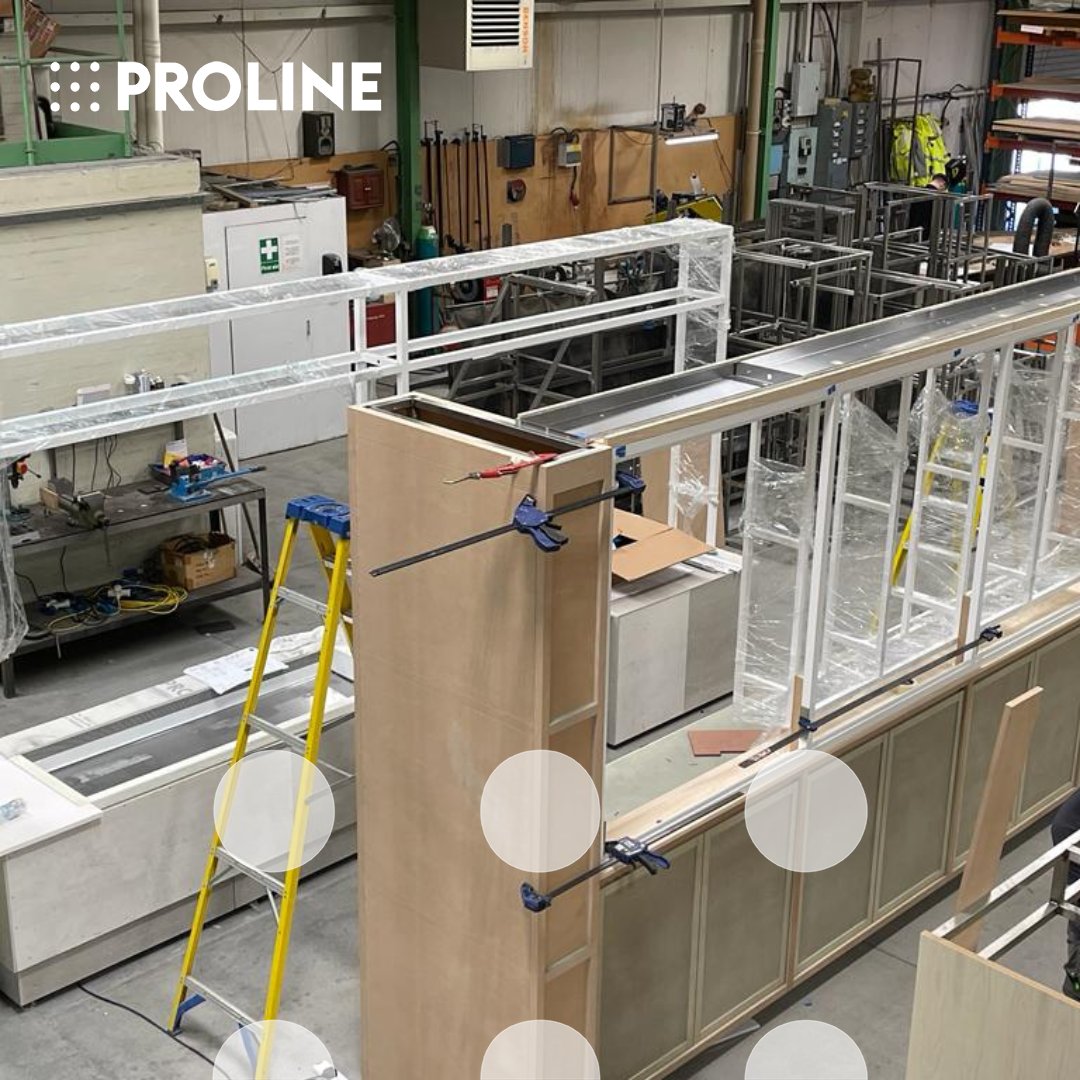 Proline_Corp's tweet photo. Take a look at one of our projects, mid build on the shop floor! Keep an eye out to see the finished result 🎆

@rdalimited

#Proline #ProjectsByProline #counters #BespokeCounters https://t.co/JLwHkhpuJi