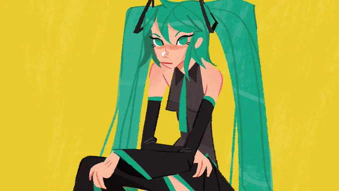 OH!! and before my birthday ends, I would just like to announce that my first 4 prints are up on inprnt :D grab yourself some mikus or niers  