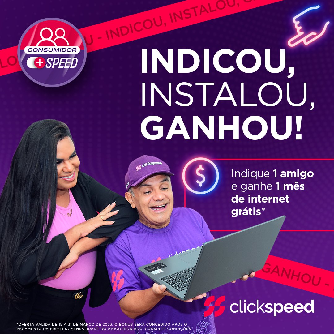 A MELHOR INTERNET DE - Click Telecom - Eng.Caldas