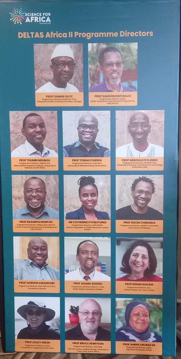MARCAD7's tweet image. We are very pleased &amp;amp; proud to announce that MARCAD-Plus, led by Prof Oumar Gaye from @UCAD_Senegal is among the 14 programmes officially selected for #DELTASAfricaII by Science For Africa Foundation @SciforAfrica the next 4 years to come 
#FromScienceToImpact #Science #research