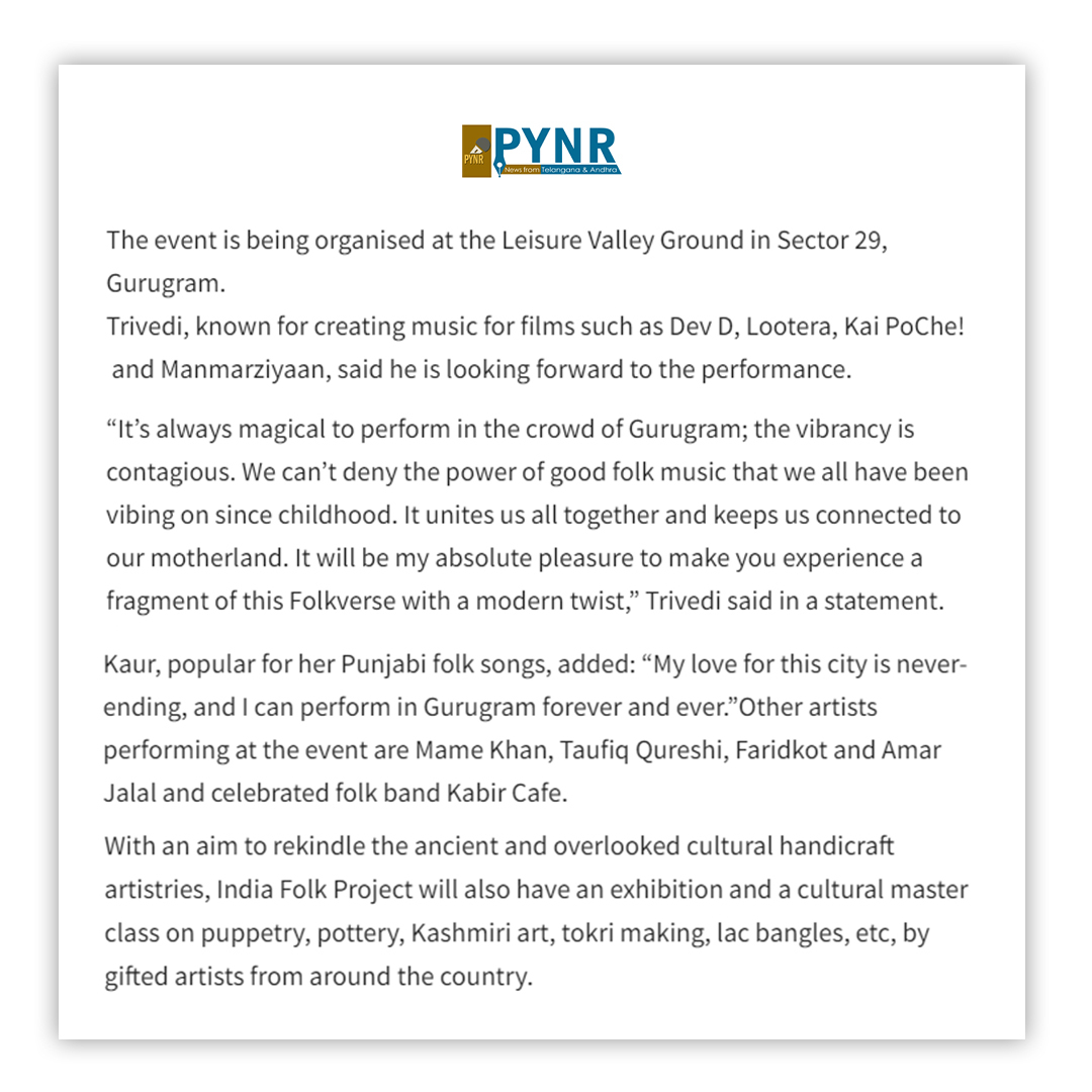 hatchproject_in's tweet photo. Big News
.
.
.
Reference Links:
https://t.co/BTZwEmxAkC
.
.
.
#hatch #pr #thp #pressrelease #coverage #Indiafolkproject #musicalevent #gurugram #folksongs https://t.co/38NLLM8vls