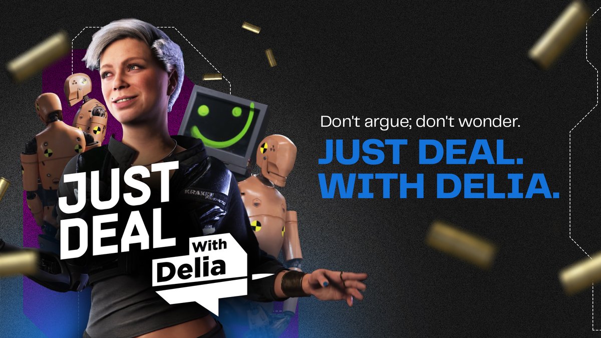 So many guns, so many choices 🦾  

If you’re looking for the sharpest tips on the latest in cutting-edge weaponry available on Teardrop Island, tune in to Just Deal With Delia 🔥

The premiere episode is available exclusively on <a href="/IGN/">IGN</a>  right now! bit.ly/3ZOoWxf

#OTG