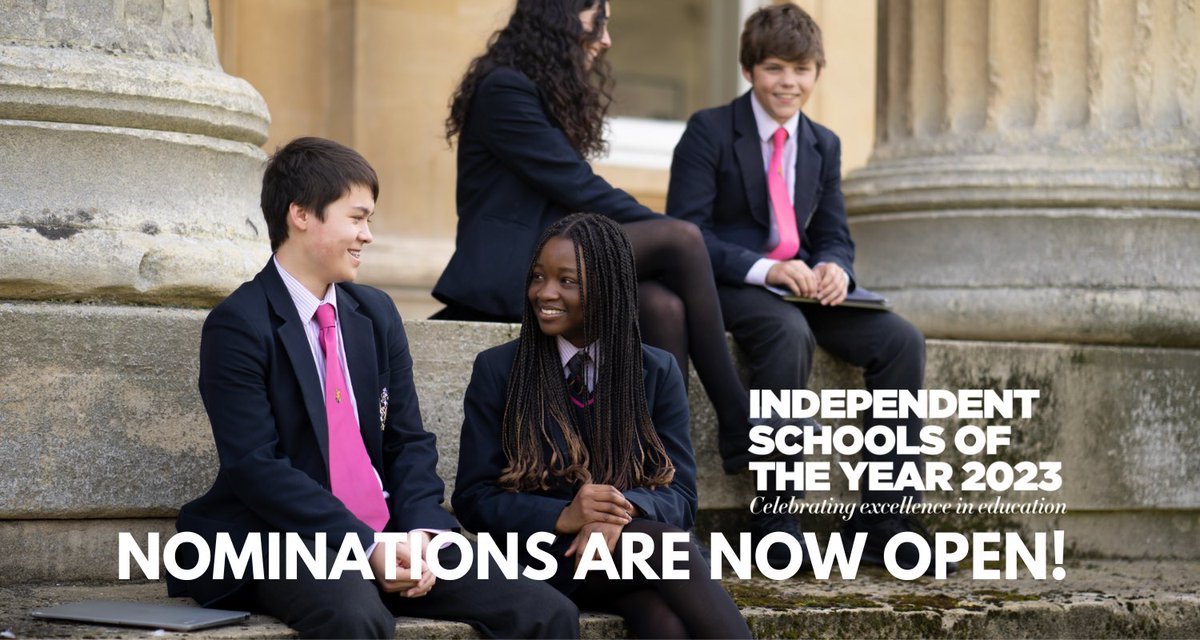 Nominations are now open for the Independent Schools of the Year awards 2023! Tap the link to find out more and submit your nomination 🎉 independentschoolparent.com/featured/nomin…

📸 @cheltcollege #isoty2023