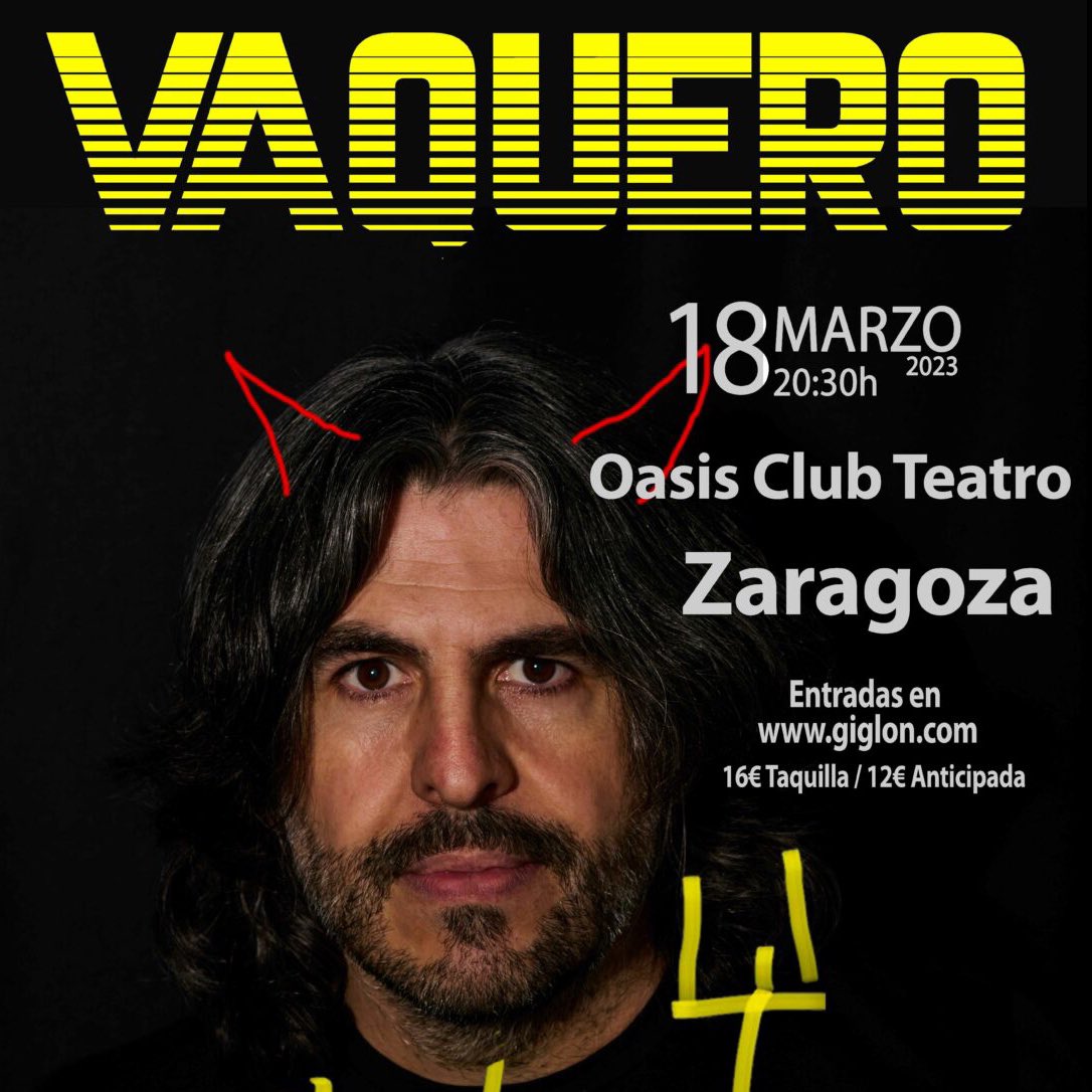 La sala @oasis_club_teatro acoge este fin de semana la actuación del cómico @jj_vaquero 🥳

El evento tendrá lugar el día 18 de marzo a las 20:30h, y la apertura de puertas será a las 20:00h. ¿Os lo vais a perder? 😈

#elfantasma #eventos #comedia #monologos #humor #zaragoza
