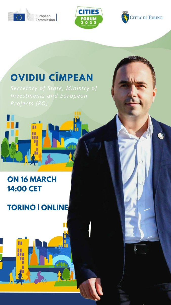See you tomorrow. Stay tuned. 💫 @EUinmyRegion @CitiesForum_org #CohesionPolicy
#Kohesio
#GreenTransition
#DigitalTransition
#CohesionOpenData
#EURegions
#EUCities
#EUCitizens
#SustainableUrbanDevelopment
#EUGreenDeal
#NewEuropeanBauhaus
#RegioNewsOfTheDay