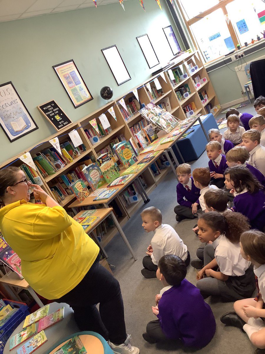 Tiger Primary School Library tweet media