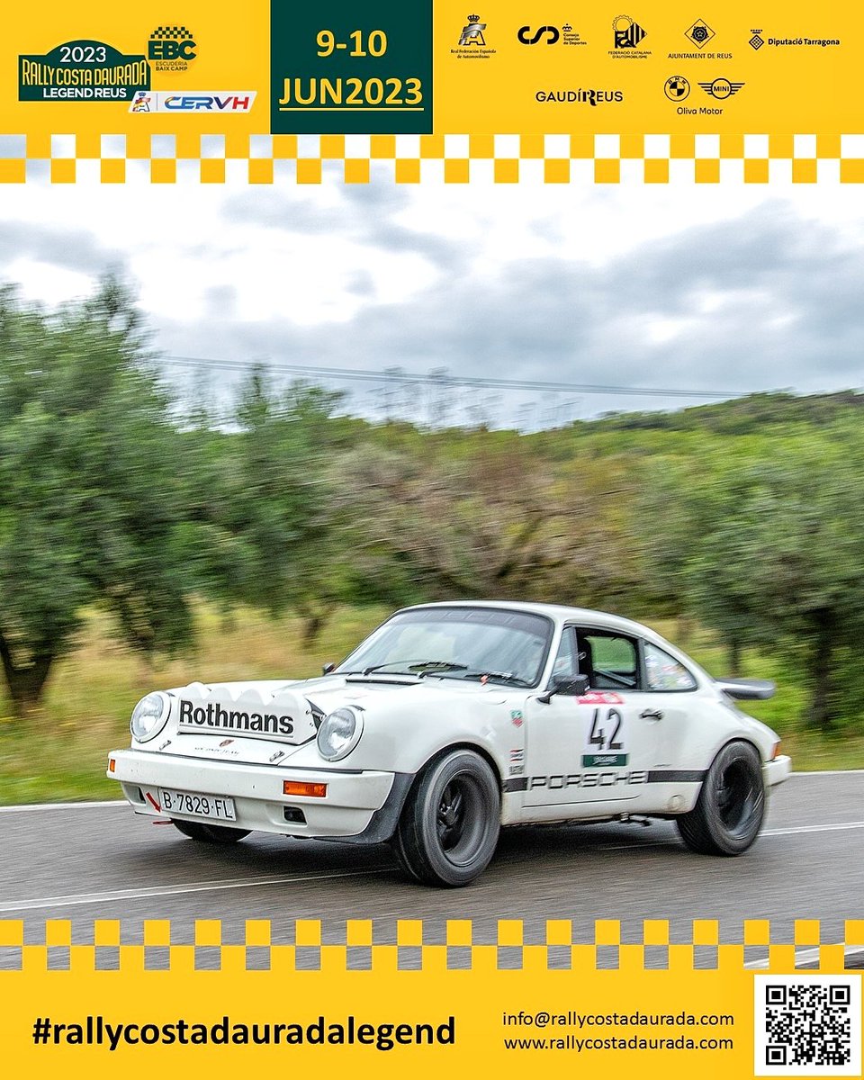 Los nueveonce, siempre presentes en el RALLY COSTA DAURADA LEGEND REUS 

🔜 #rallycostadauradalegend
 📅 9-10 Junio //📍 Reus
📨info@rallycostadaurada.com
 <a href="/reus_cat/">Ajuntament de Reus</a> <a href="/ReusEsport/">Reus Esport</a>
@grupolivamotor @CERVH1 <a href="/FCAutomobilisme/">F.C. AUTOMOBILISME</a>
#RallyCostaDaurada #Reus #velocidad #Legend #regularidad