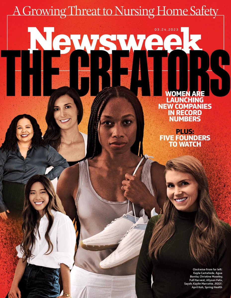 Newsweek's tweet image. Women entrepreneurs are creating new businesses in record numbers! ♀️
This #WomensHistoryMonth, Newsweek explores how they are doing it and ways you can grow your business. 
🔗newsweek.com/2023/03/24/how…
#WomeninBusiness #SuccessfulWomen