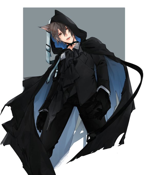 「black cloak pants」 illustration images(Latest)