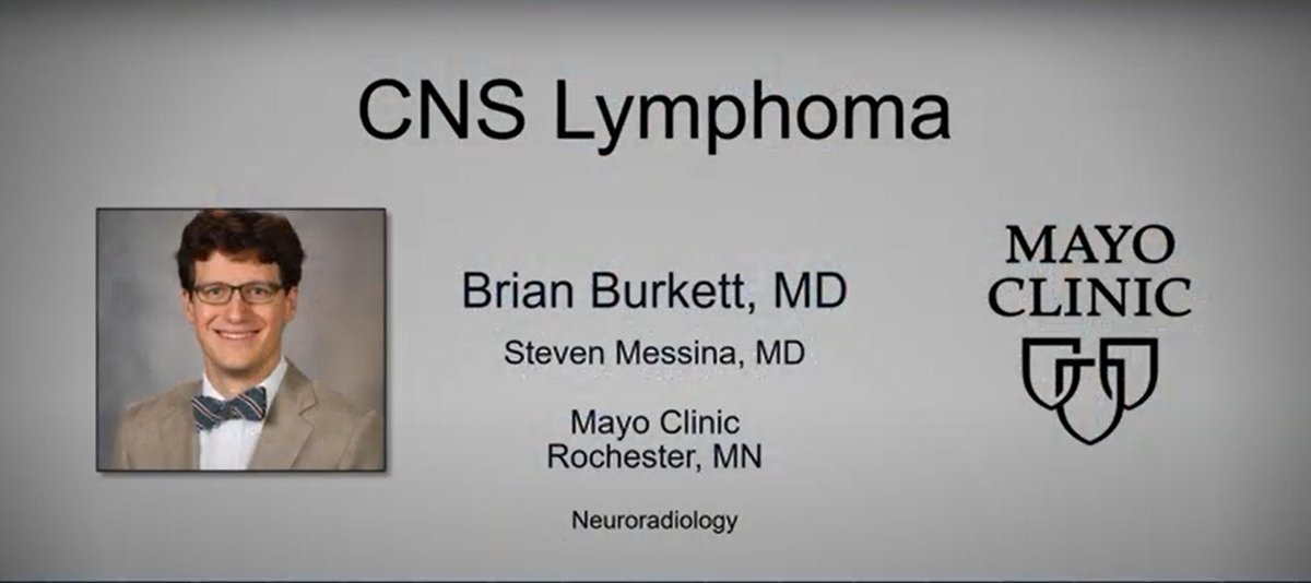 RSNACaseCollection_Editor (@rcc_editor) on Twitter photo Our first microlearning 🔬module is live featuring CNS Lymphoma with <a href="/BrianBurkettMD/">Brian</a> from <a href="/MayoRadiology/">Mayo Clinic Radiology</a>! Check it out on YouTube:
🔗bit.ly/3Jk4Svz
<a href="/RSNA/">RSNA</a> <a href="/radiology_rsna/">Radiology</a> <a href="/TheAJNR/">AJNR</a> <a href="/RSNATrainees/">RSNATrainees</a> <a href="/AANmember/">American Academy of Neurology</a> <a href="/TheNewANA1/">American Neurological Association</a>
#RadEd #RadTwitter Our first microlearning 🔬module is live featuring CNS Lymphoma with <a href="/BrianBurkettMD/">Brian</a> from <a href="/MayoRadiology/">Mayo Clinic Radiology</a>! Check it out on YouTube:
🔗bit.ly/3Jk4Svz
<a href="/RSNA/">RSNA</a> <a href="/radiology_rsna/">Radiology</a> <a href="/TheAJNR/">AJNR</a> <a href="/RSNATrainees/">RSNATrainees</a> <a href="/AANmember/">American Academy of Neurology</a> <a href="/TheNewANA1/">American Neurological Association</a>
#RadEd #RadTwitter
