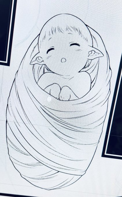 エルフちゃんの誕生☺️✨

爆乳どころか、まだ髪もほとんどありません✨ 