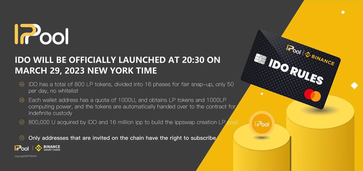 We are launching #IDO soon.  Enter the countdown.  Stay tuned for.🚀🚀🚀
 #IDO #BSC