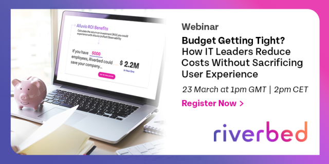 RejBouffaut's tweet photo. #IT #CostReduction #UserExperience #Webinar @riverbed https://t.co/z4TukcXZy1 https://t.co/74J0uNIcTT