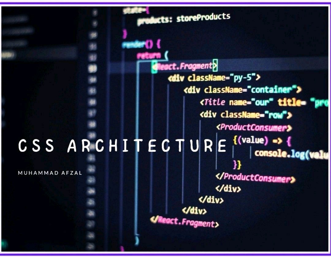 CSS Architecture typically includes the following components:

✔️ Naming Conventions
✔️ Modularity
✔️ Separation of Concerns
✔️ Performance Optimization
✔️ Tooling

@csswg @tailwindcss @getbootstrap
#css3 #HTML #webdevelopment
