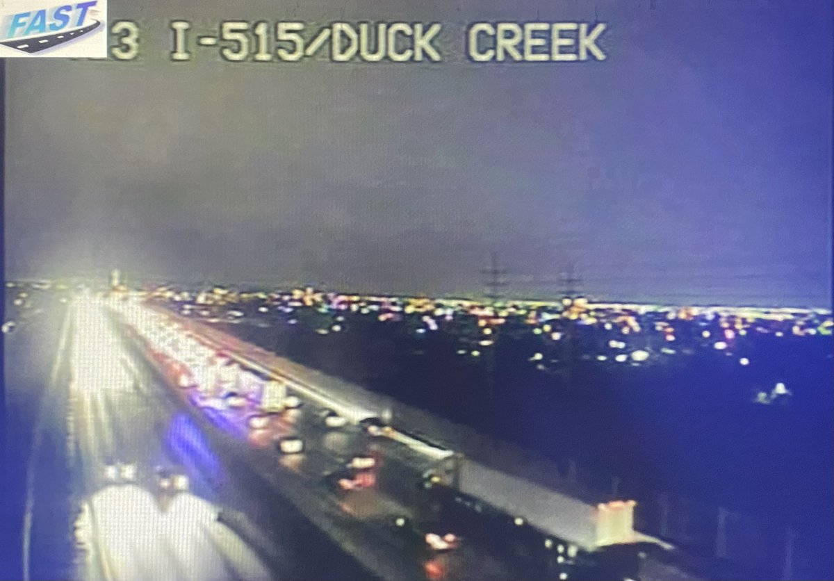 🚨 US95 northbound closed at Tropicana as police investigate “an individual with self inflicted injuries” on the freeway. That person was taken to the hospital. Use Boulder Hwy or Pecos as alternates. <a href="/News3LV/">KSNV News 3 Las Vegas</a> #traffic #lasvegas
