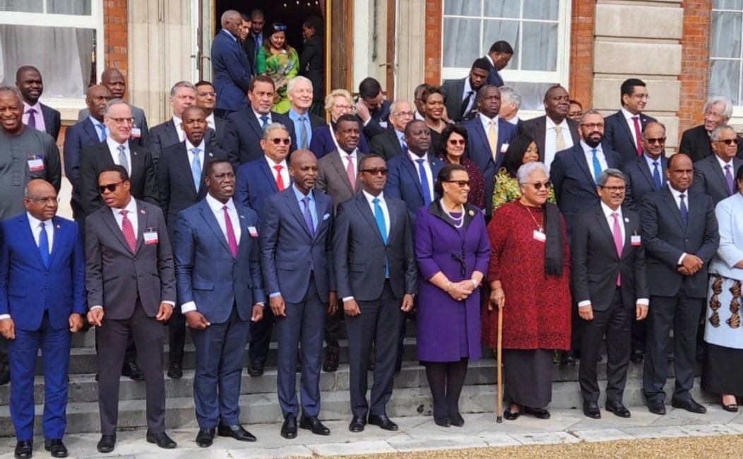 Today, on behalf of <a href="/PresidentBio/">Barram</a> I joined the 56 countries of Commonwealth Foreign Affairs Ministers Meeting to celebrate 10th anniversary of the signing of the Commonwealth Charter &amp; promote Year of Peace.
<a href="/PresidentBio/">Barram</a> raised the Commonwealth Flag for Peace at State House