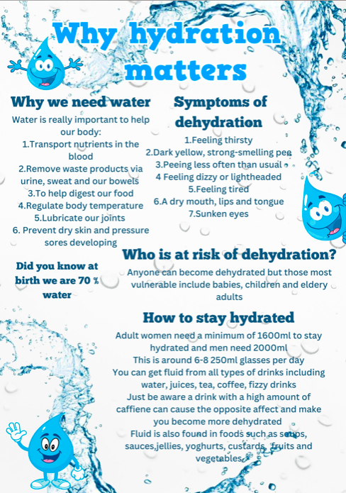 NHWeek's tweet photo. Tip of the Week - Our Thirsty Thursday campaign starts this week. So to start with a poster on Why Hydration Matters. Created and shared by @BCHCNutrition https://t.co/9Zvm5Zp1KV