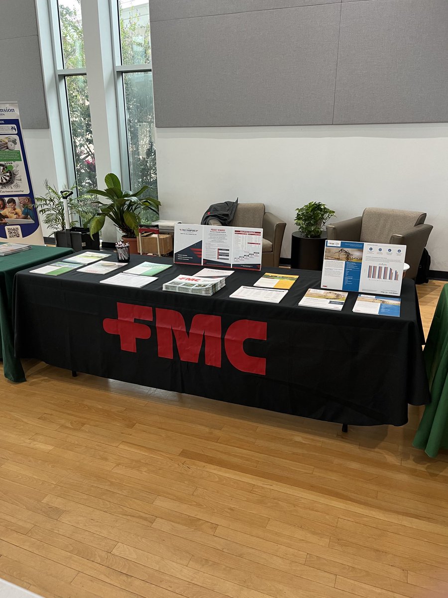 The ⁦<a href="/FloridaTGA/">FTGA</a>⁩ Orlando Turf Seminar is starting ⁦@FMCturf⁩ is representing