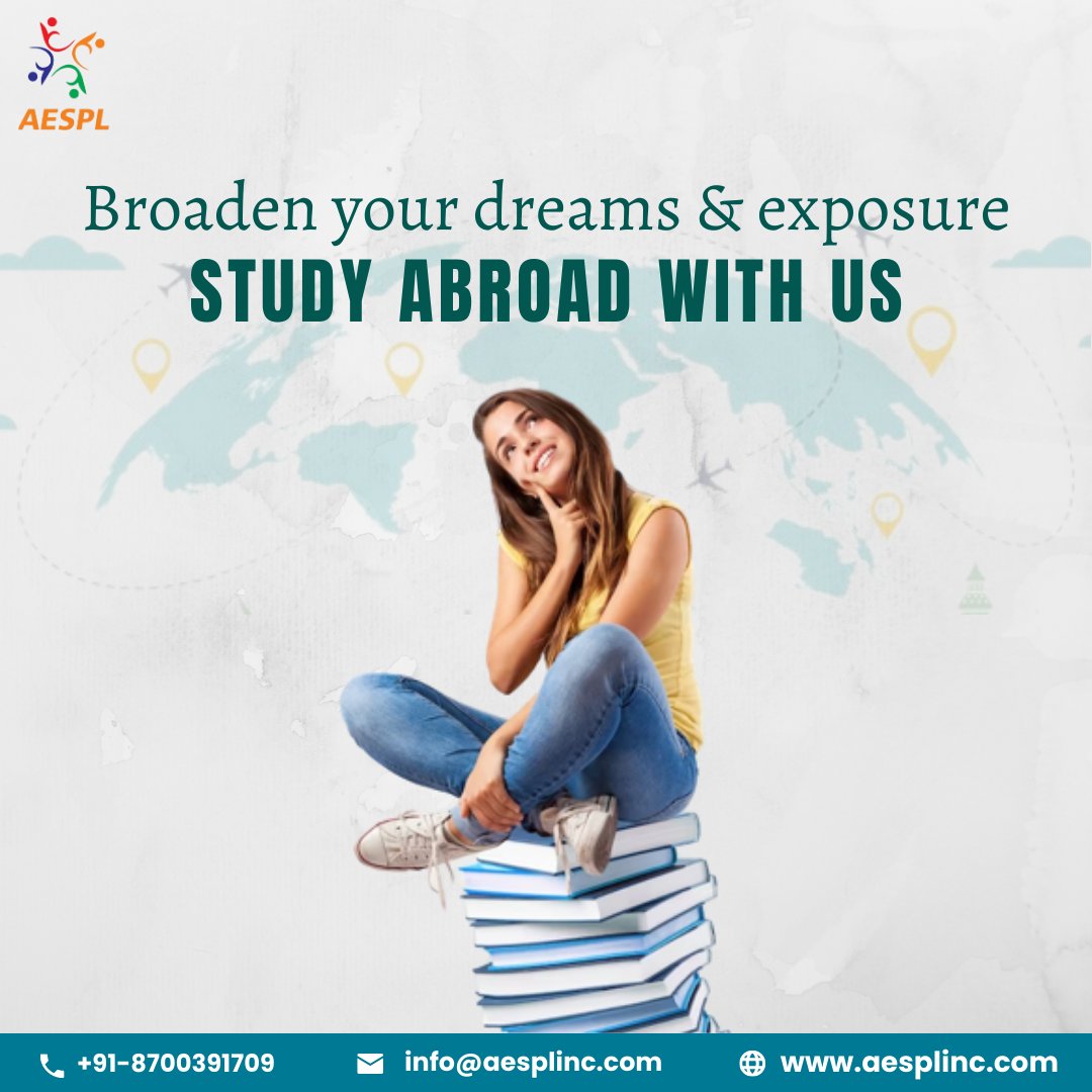 theaespl's tweet photo. 🌍 Broaden your dreams and exposure - study abroad with us! 🎓✈️ #StudyAbroadGoals #GlobalLearning #InternationalEducation

☎️+91-8700391709
📩info@aesplinc.com
https://t.co/0Yae2jyMQf

#AESPL #StudyAbroadNow #IELTSSuccess https://t.co/dbgiOV482w