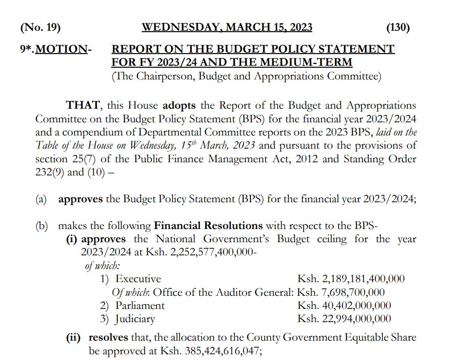 Mzalendo on Twitter "Hon. NdindiNyoro moves a motion on adoption of