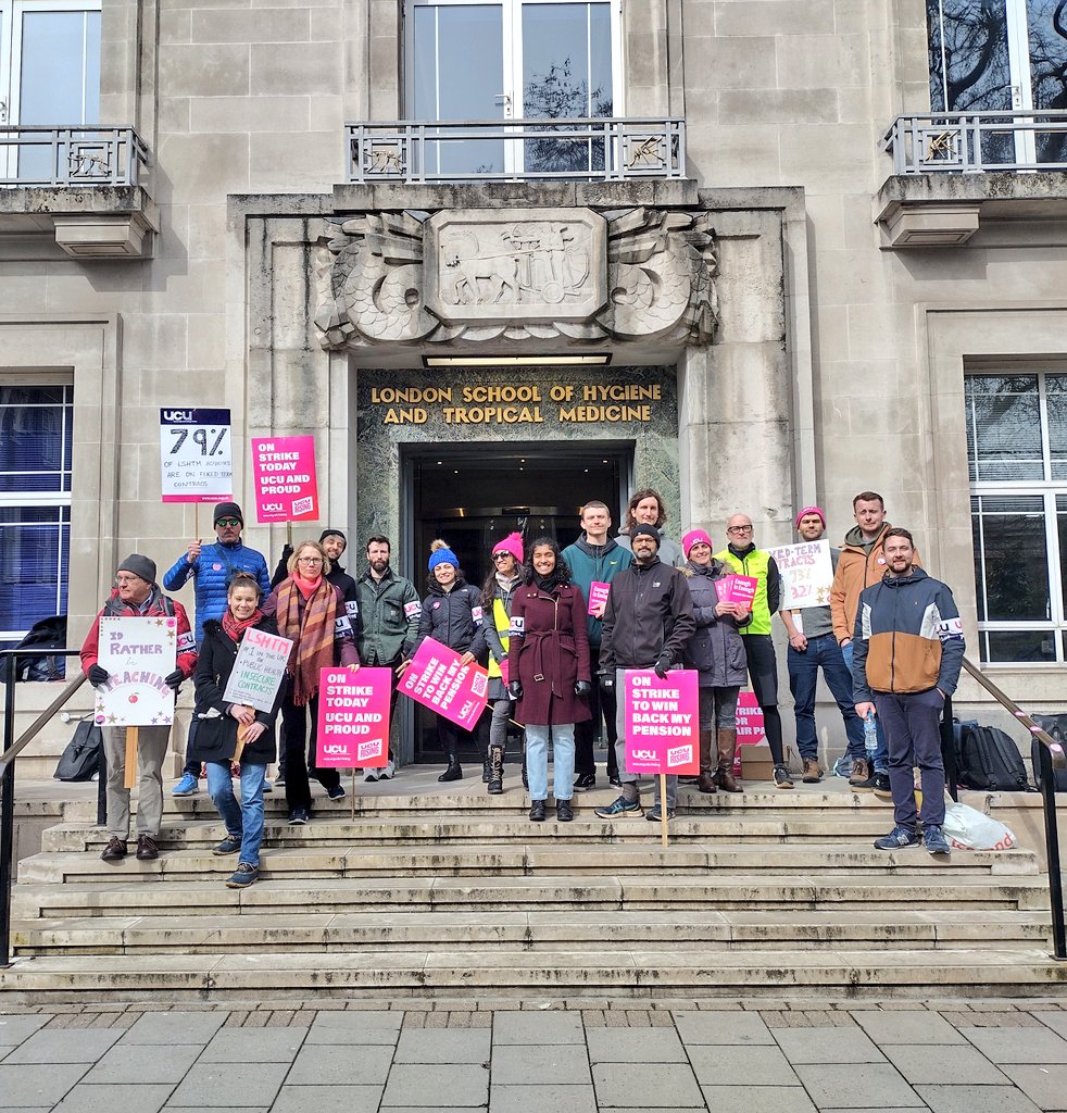 LSHTM UCU tweet media