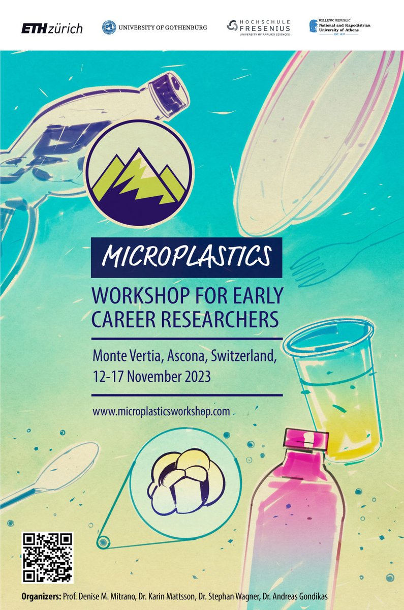 It's time to announce the next iteration of the Microplastics Workshop for Early Career Researchers! Abstract submission is now open - looking forward to seeing you in Switzerland this November with an interactive and exciting program 😍 microplasticsworkshop.com