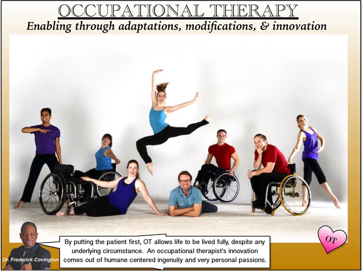 AskDrCovington's tweet photo. www.The https://t.co/b7cHomkyoW
For the #love of #OccupationalTherapy -
#nbcot #occupationaltherapist #FrederickCovington #TheTherapyInstitute #occupationaltherapyassistant #occupationaltherapystudent #OT #OTstudent #otastudent #instagood #photooftheday #happy #picoftheday https://t.co/ADXVsrAnP0
