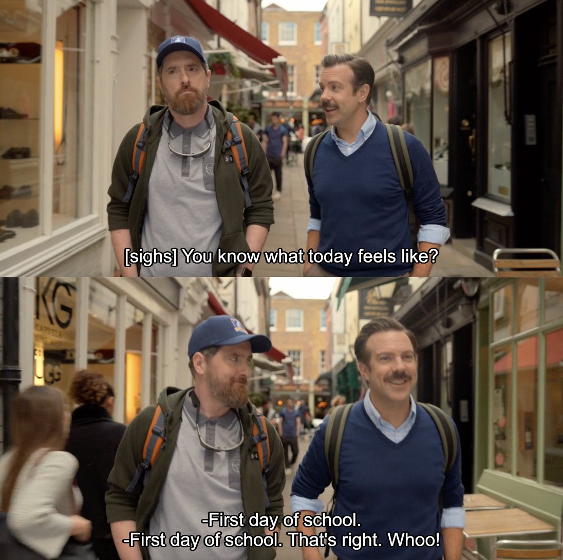 SnowOnThaFluff's tweet photo. HAPPY TED LASSO DAY https://t.co/s7TtQhqwaF
