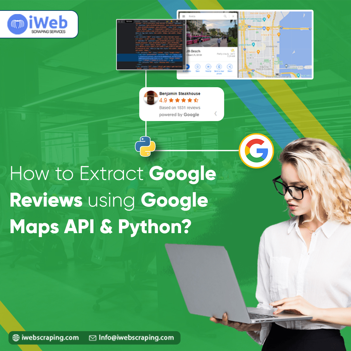 iwebscrapingseo's tweet image. This blog will help you learn about how to extract Google Reviews using #GoogleMapsAPI &amp;amp; Python.
iwebscraping.com/how-to-extract…

#ExtractGoogleReviews #ScrapeDatailGoogleMaps #ExtractGoogleMapsSearch #ExtractGoogleReviewsData #ScrapeGoogleMaps #GoogleReviewsAPIPython #iWebScraping #USA