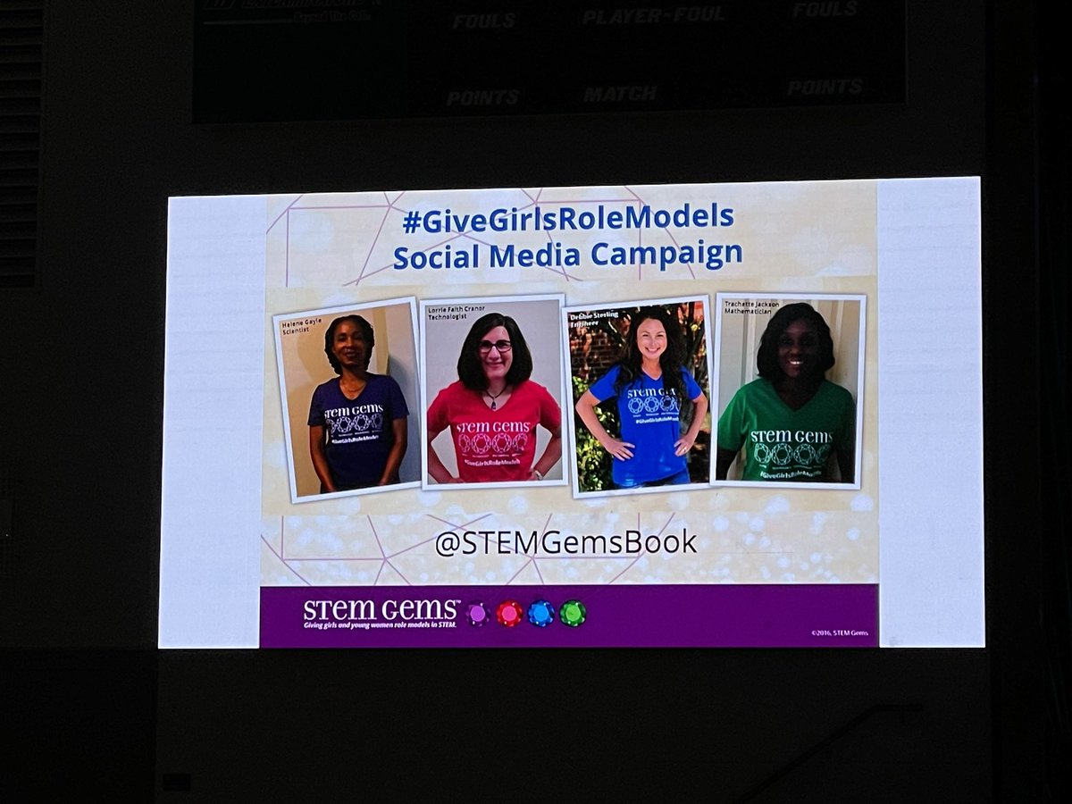 Glad to hear from MIT graduate, Stephanie Espy. Thank you @STEMGemsBook for sharing your passion to be a role model for girls and young women in STEM. Students were challenged to go beyond, be curious, and take risks. #givegirlsrolemodels @TheMVSchool @suddithspeaks
