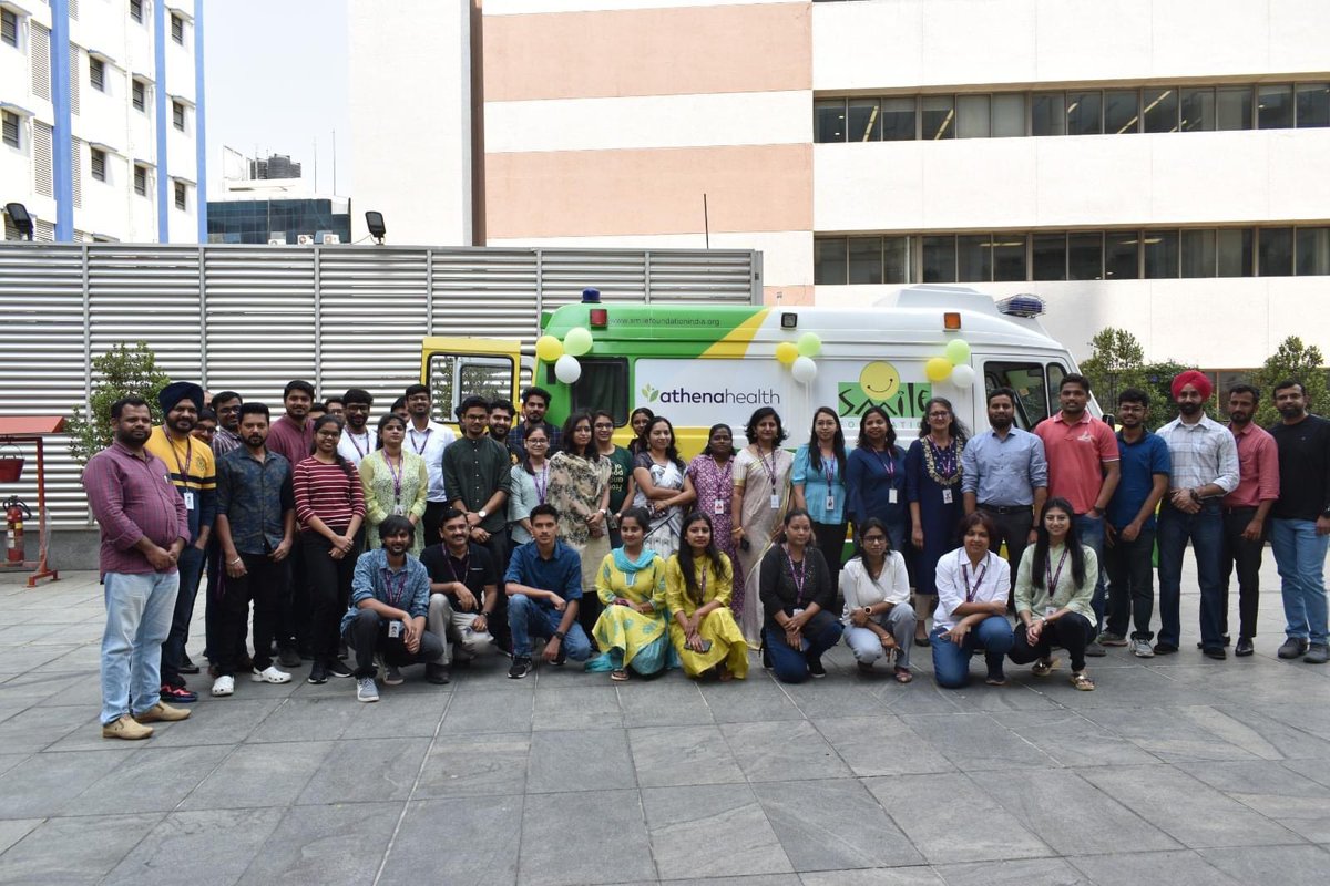 smilefoundation's tweet image. @athenahealth &amp;amp; Smile Foundation join hands to launch a new #SmileOnWheels mobile hospital project that will make healthcare services accessible at the doorsteps of families living in 10 underserved communities around Bangalore urban district.
#HealthCannotWait #healthcare
