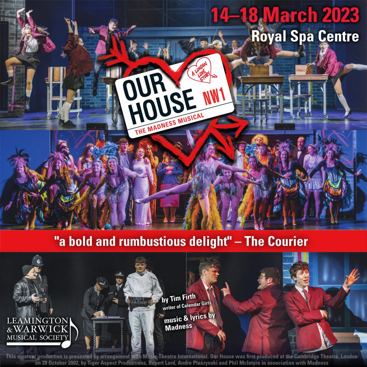 The first reviews are in! Find out why they say "It Must be Love" 🥰 Limited tickets left for Our House this week! lwms.org.uk/our-house