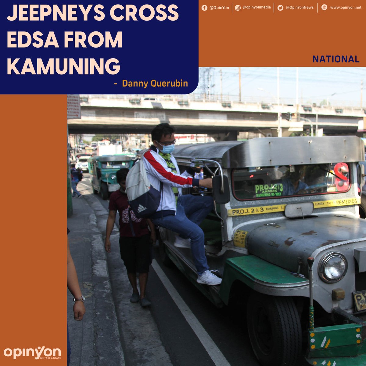 OpinYonNews's tweet photo. JEEPNEYS CROSS EDSA FROM KAMUNING
Photo by Danny Querubin 

Read more
https://t.co/Xk2N5fvfZR

#Jeepney #EDSA #Kamuning https://t.co/JFFpCsRtct